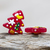 Lampwork Glass 26x22mm Christmas Tree Bead