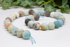 Amazonite Matte 12mm Round