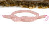 Jade Polished 5x8mm Smooth Rondelle - Dyed Pale Pink