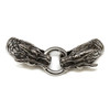 Stainless Steel 6mm Cord - Dragon Spring Gate Clasp