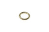 Gold Plated 6mm 18 Gauge CLOSED Jump Rings - 20 Pieces