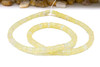 Ethiopian Opal Polished 5-6mm Yellow Graduated Faceted Wheel