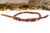 Jade Polished 4x2mm Smooth Rondelle - Dyed Desert Mix