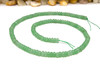 Jade Polished 4x2mm Smooth Rondelle - Dyed Sage