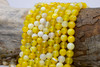 Striped Agate Polished A Grade 8mm Yellow Round