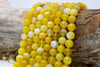 Striped Agate Polished A Grade 10mm Yellow Round