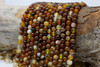 Striped Agate Polished A Grade 6mm Honey Round