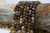 Striped Agate Polished A Grade 8mm Coffee Round