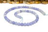 Striped Agate Polished A Grade 6mm Light Blue Mix Round
