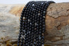 Striped Agate Polished A Grade 4mm Black Round