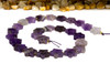 Amethyst Polished 14mm Faceted Star