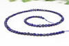 Lapis A Grade Polished 4mm Faceted Coin