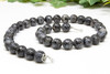 Larvikite Polished 10mm Faceted Round
