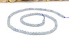 Aquamarine Polished 4mm Faceted Round