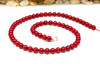 Red Coral Polished 6mm Round