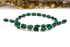 Malachite Polished 10x6-7mm Rice