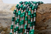 Malachite Polished 6x10mm Pinched Tube