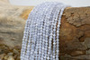 Blue Lace Agate Polished 3.5mm Faceted Round