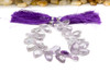 Pink Amethyst Polished 9-12mm Faceted Leaf Drop