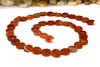 Mexican Fire Agate Polished 6mm Faceted Coin