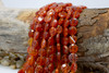 Mexican Fire Agate Polished 6mm Faceted Coin