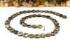 Abalone Shell A Grade 8mm Faceted Coin