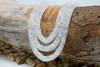 Rainbow Moonstone Polished  AAA 4-6.5mm Graduated Faceted Wheel
