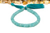 Amazonite Polished 7-8mm Faceted Heishi