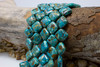 Reconstructed Natural Turquoise 17x14mm Square Diamond