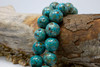 Reconstructed Natural Turquoise 18mm Round