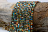 Turquoise, Spiny Oyster Polished 2x4mm Wheel