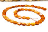 Spiny Oyster Polished 9mm Orange Flower