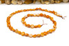 Spiny Oyster Polished 6mm Orange Puffy Coin