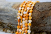 Spiny Oyster Polished 8mm Orange Heart