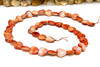 Spiny Oyster Polished 10mm Orange / Peach Heart