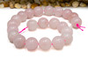 Rose Quartz Polished 18mm Round