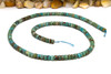 Hubei Turquoise Polished 2x4mm Wheel