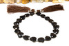 Smoky Quartz Polished 9mm Faceted Heart - Diagonal Drilled