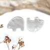 Mother of Pearl A Grade Polished 12x15mm Zuni Bear Bead