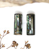 Abalone Polished 8x20mm Tube Bead