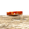 Spiny Oyster Polished 15mm Orange Heart Bead