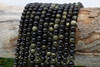 Golden Rainbow Obsidian Grade A Polished 6mm Round