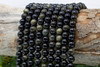 Golden Rainbow Obsidian Grade A Polished 8mm Round
