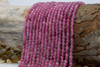 Jade Polished 4mm Round - Dyed Soft Pink Orchid
