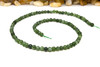Jade Polished 4mm Round - Dyed Forest Green