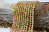 Jade Polished 6mm Round - Dyed Watermelon