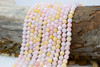 Jade Polished 6mm Round - Dyed Lemonade