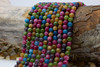 Jade Polished 6mm Round - Dyed Light Tourmaline
