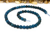 Jade Polished 6mm Round - Dyed Quetzel Green