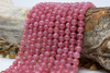 Jade Polished 8mm Round Dyed Soft Pink Orchid